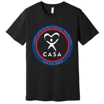 Casa Court Appointed Special Advocates For Children Logo Premium T-Shirt