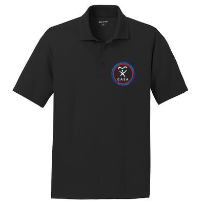 Casa Court Appointed Special Advocates For Children Logo PosiCharge RacerMesh Polo