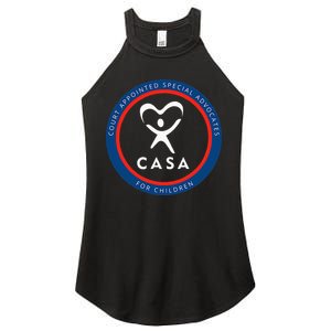 Casa Court Appointed Special Advocates For Children Logo Women's Perfect Tri Rocker Tank