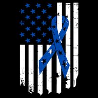 Colon Cancer Awareness Flag Mug