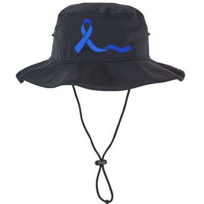 Colon Cancer Awareness Ribbon Legacy Cool Fit Booney Bucket Hat