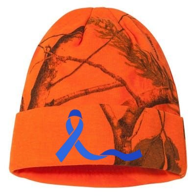 Colon Cancer Awareness Ribbon Kati Licensed 12" Camo Beanie