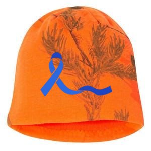 Colon Cancer Awareness Ribbon Kati - Camo Knit Beanie