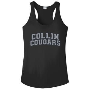 Collin College Arch02 Ladies PosiCharge Competitor Racerback Tank