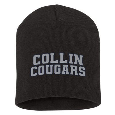 Collin College Arch02 Short Acrylic Beanie