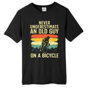 Cool Cycling Art For Grandpa Bicycle Riding Cycle Racing Tall Fusion ChromaSoft Performance T-Shirt