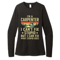 Cool Carpenter Art For Wo Carpentry Tool Woodworker Womens CVC Long Sleeve Shirt