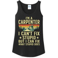 Cool Carpenter Art For Wo Carpentry Tool Woodworker Ladies Essential Tank