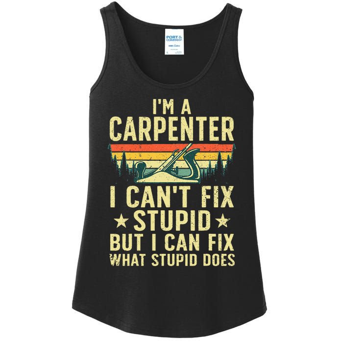 Cool Carpenter Art For Wo Carpentry Tool Woodworker Ladies Essential Tank