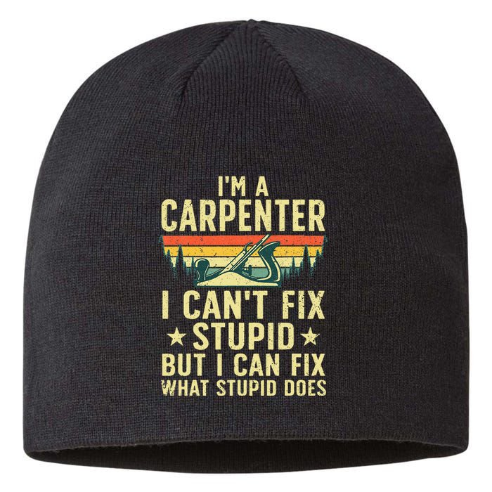 Cool Carpenter Art For Wo Carpentry Tool Woodworker Sustainable Beanie