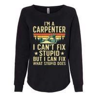 Cool Carpenter Art For Wo Carpentry Tool Woodworker Womens California Wash Sweatshirt