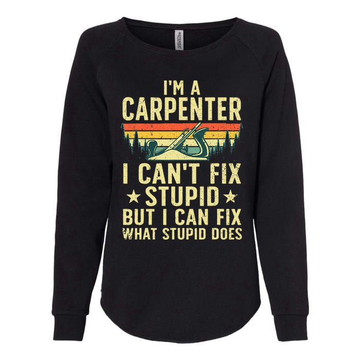 Cool Carpenter Art For Wo Carpentry Tool Woodworker Womens California Wash Sweatshirt