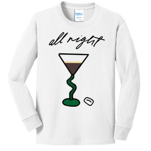 Chamberlain Coffee And 818 Tequila Espresso Martini Kids Long Sleeve Shirt