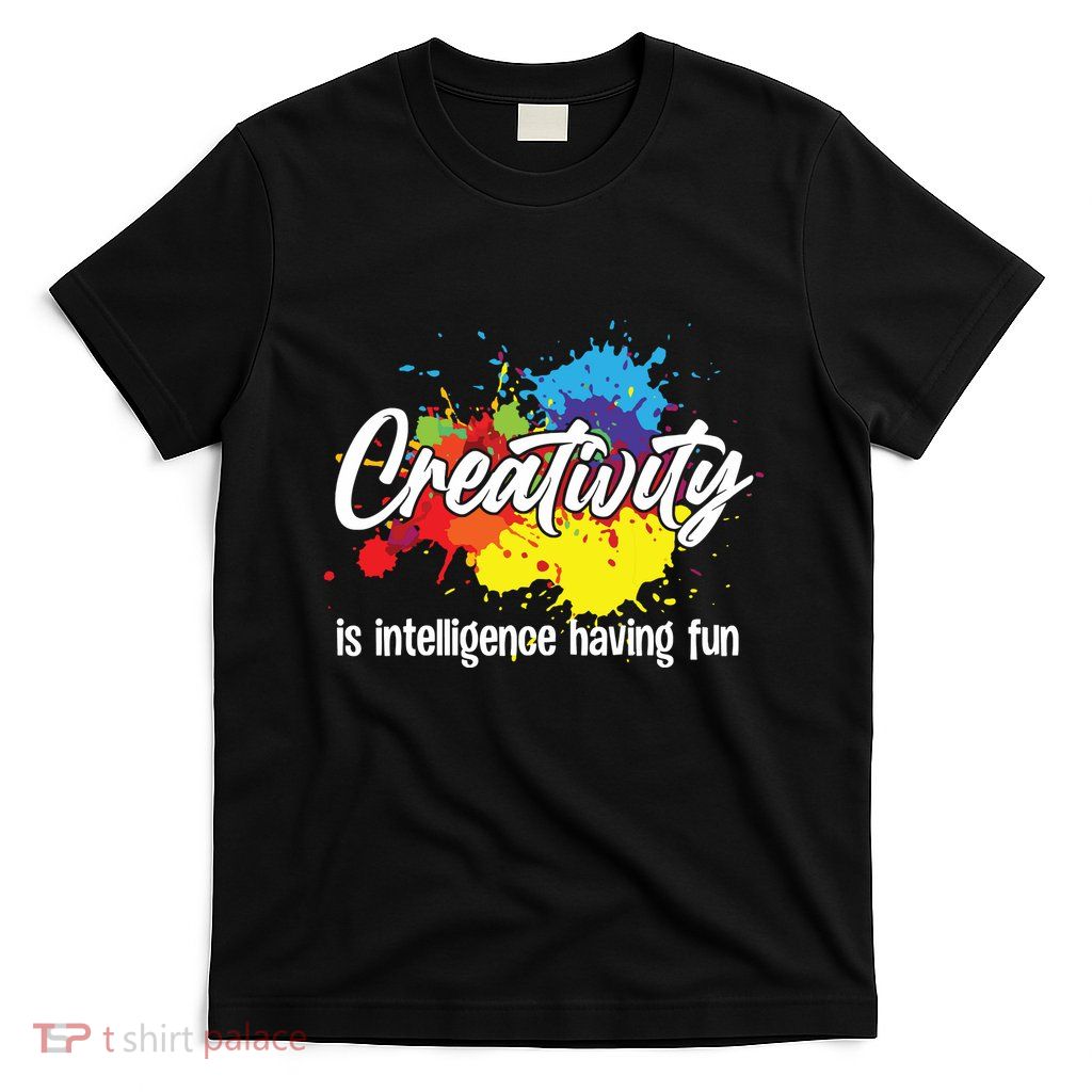 Cute Creativity Art For Women Creative Drawing Teacher T-Shirt