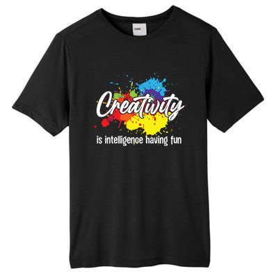 Cute Creativity Art For Women Creative Drawing Teacher Tall Fusion ChromaSoft Performance T-Shirt