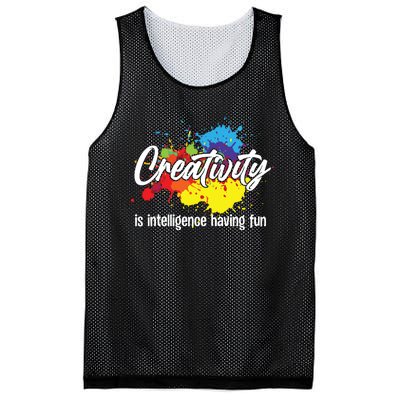 Cute Creativity Art For Women Creative Drawing Teacher Mesh Reversible Basketball Jersey Tank