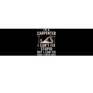 Cool Carpenter Art For Wo Carpentry Tool Woodworker Bumper Sticker