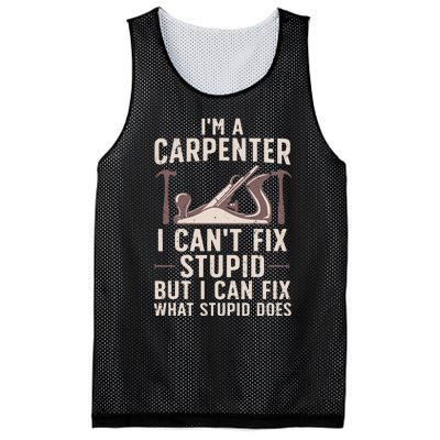 Cool Carpenter Art For Wo Carpentry Tool Woodworker Mesh Reversible Basketball Jersey Tank