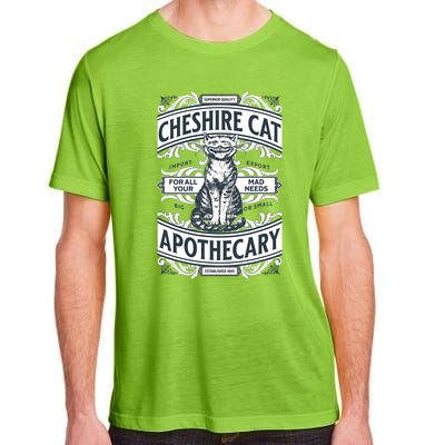 Cheshire Cat Alice In Wonderland Vintage Book Adult ChromaSoft Performance T-Shirt