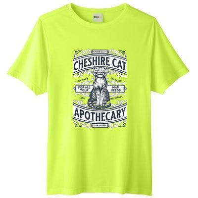 Cheshire Cat Alice In Wonderland Vintage Book Tall Fusion ChromaSoft Performance T-Shirt