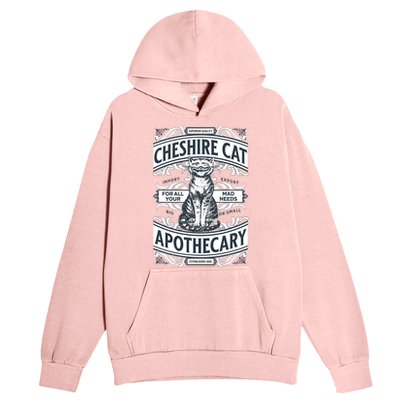 Cheshire Cat Alice In Wonderland Vintage Book Urban Pullover Hoodie