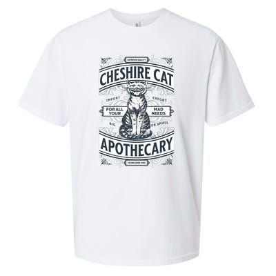 Cheshire Cat Alice In Wonderland Vintage Book Sueded Cloud Jersey T-Shirt