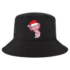 Cute Christmas Axolotl Santa Cool Comfort Performance Bucket Hat