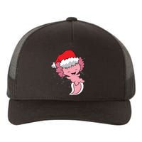 Cute Christmas Axolotl Santa Yupoong Adult 5-Panel Trucker Hat