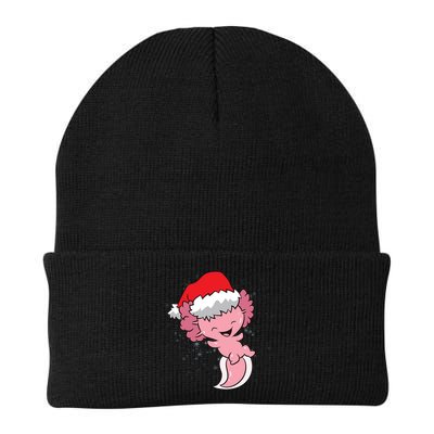 Cute Christmas Axolotl Santa Beanie