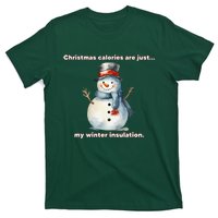 Christmas Calories Are Just My Winter Christmas Design T-Shirt