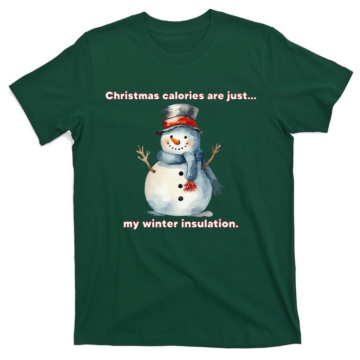 Christmas Calories Are Just My Winter Christmas Design T-Shirt