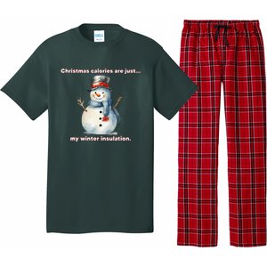 Christmas Calories Are Just My Winter Christmas Design Pajama Set