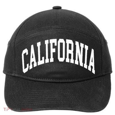 California 7-Panel Snapback Hat