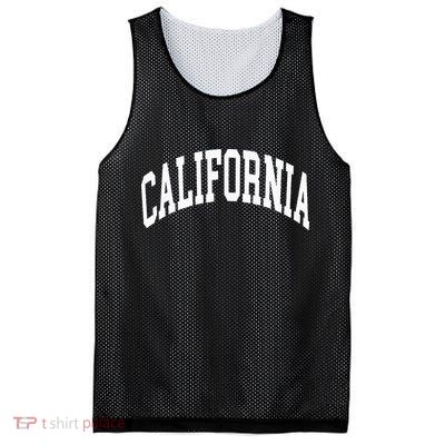 California Mesh Reversible Basketball Jersey Tank