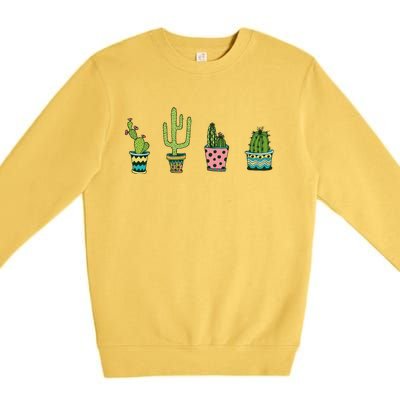 Cactus Premium Crewneck Sweatshirt