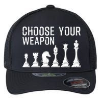 Cool Chess Art For Chess Player Chess Lovers Flexfit Unipanel Trucker Cap