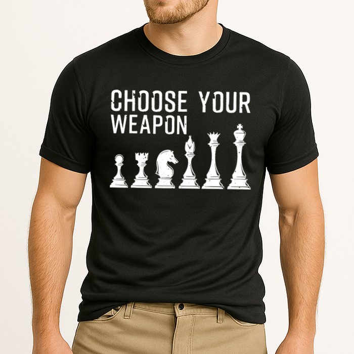 Cool Chess Art For Chess Player Chess Lovers Performance Shirt