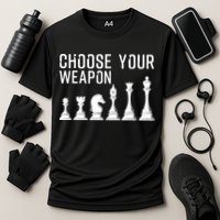 Cool Chess Art For Chess Player Chess Lovers Performance Shirt