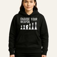 Cool Chess Art For Chess Player Chess Lovers Hoodie