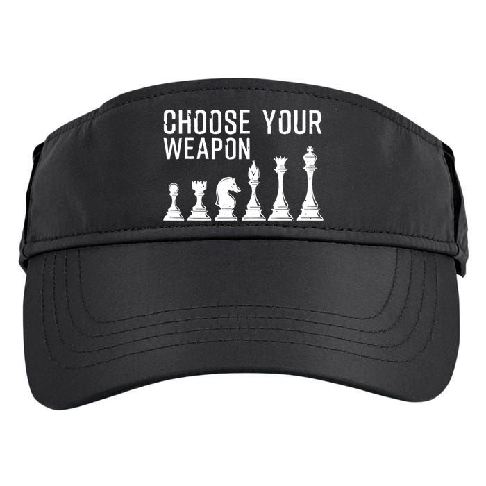 Cool Chess Art For Chess Player Chess Lovers Adult Drive Performance Visor