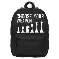 Cool Chess Art For Chess Player Chess Lovers 16 in Basic Backpack