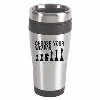 Cool Chess Art For Chess Player Chess Lovers 16oz Travel Tumbler