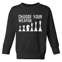 Cool Chess Art For Chess Player Chess Lovers Toddler Sweatshirt