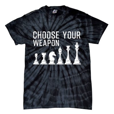 Cool Chess Art For Chess Player Chess Lovers Tie-Dye T-Shirt