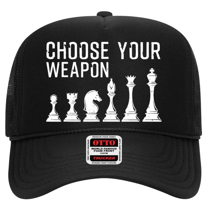 Cool Chess Art For Chess Player Chess Lovers Trucker Hat