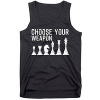 Cool Chess Art For Chess Player Chess Lovers Tank Top