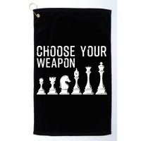 Cool Chess Art For Chess Player Chess Lovers Golf Towel