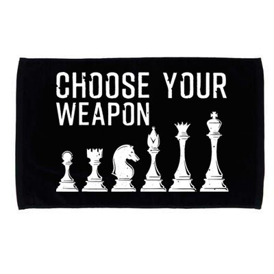 Cool Chess Art For Chess Player Chess Lovers Microfiber Hand Towel