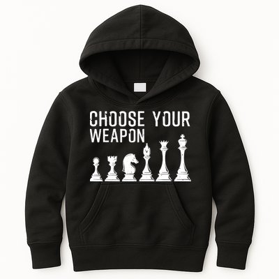 Cool Chess Art For Chess Player Chess Lovers Kids Hoodie
