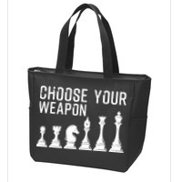 Cool Chess Art For Chess Player Chess Lovers Zip Tote Bag